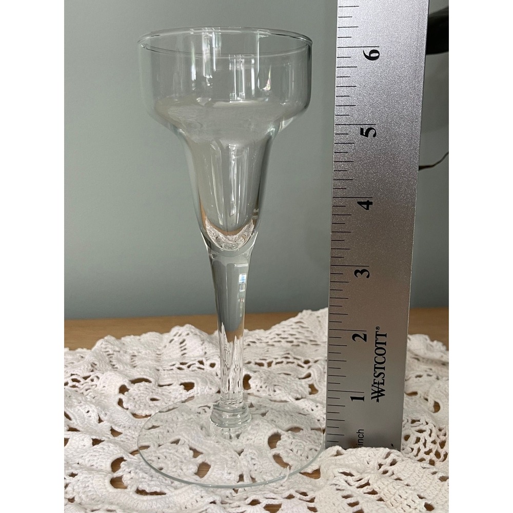 Vintage Princess House tapered hurricane candle holder